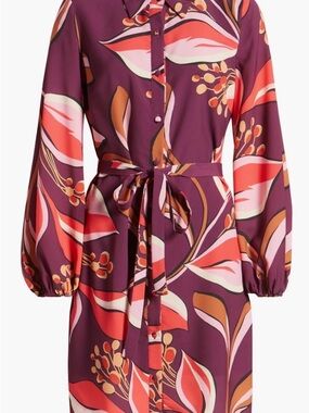Sam Edelman Floral Shirt Dress - Size 6 NWT